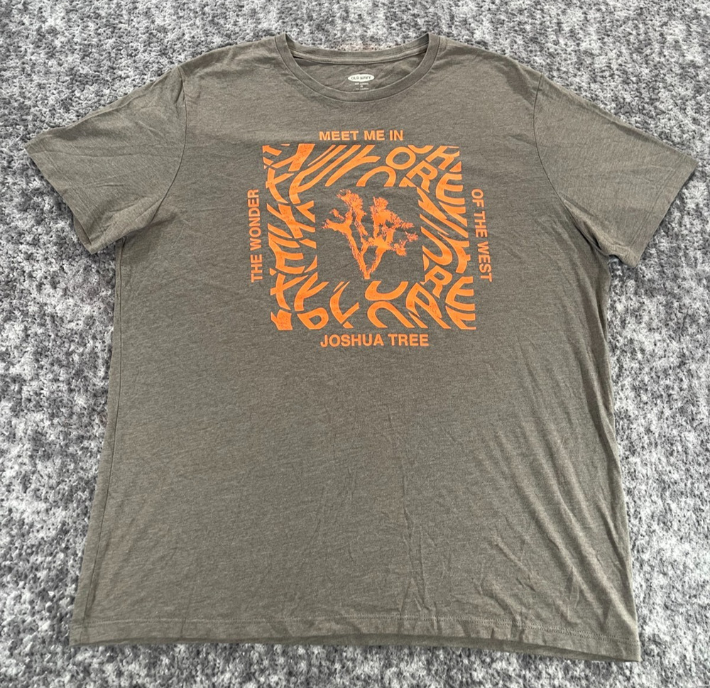 Old Navy Joshua Tree Meet Me In The Wonder Of The West Graphic XL T-Shirt